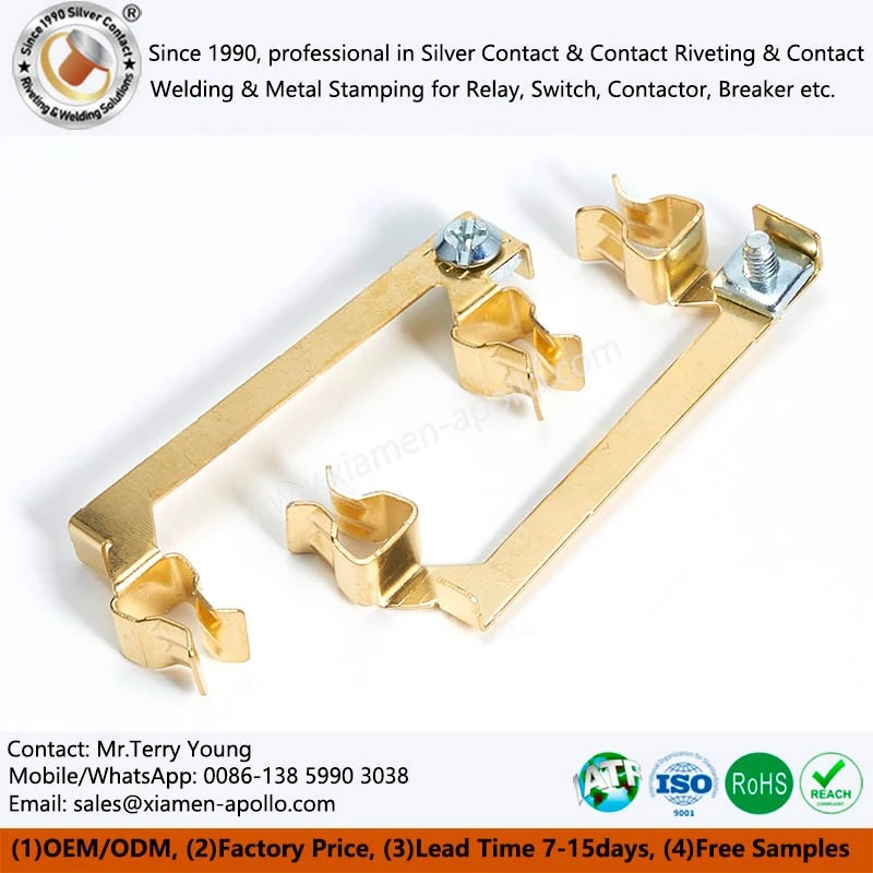 Electrical Brass Stamping Parts For Switch Socket