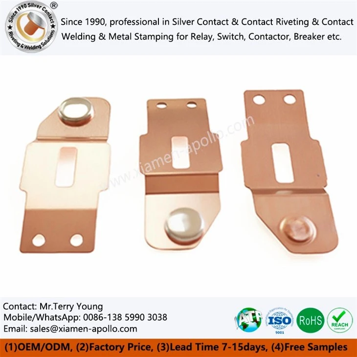Fixed Silver Contact for Solar Power Relay Fixed Silver Contact for Solar Power Relay